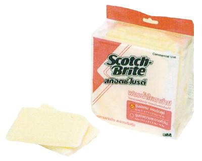 Scotch-Brite Sponge Net ฟองน้ำใยตาข่าย รุ่นพิเศษ แรงขัดสูง